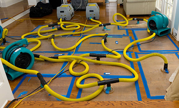 Professional Emergency Water Removal technician working in Schwenksville, PA